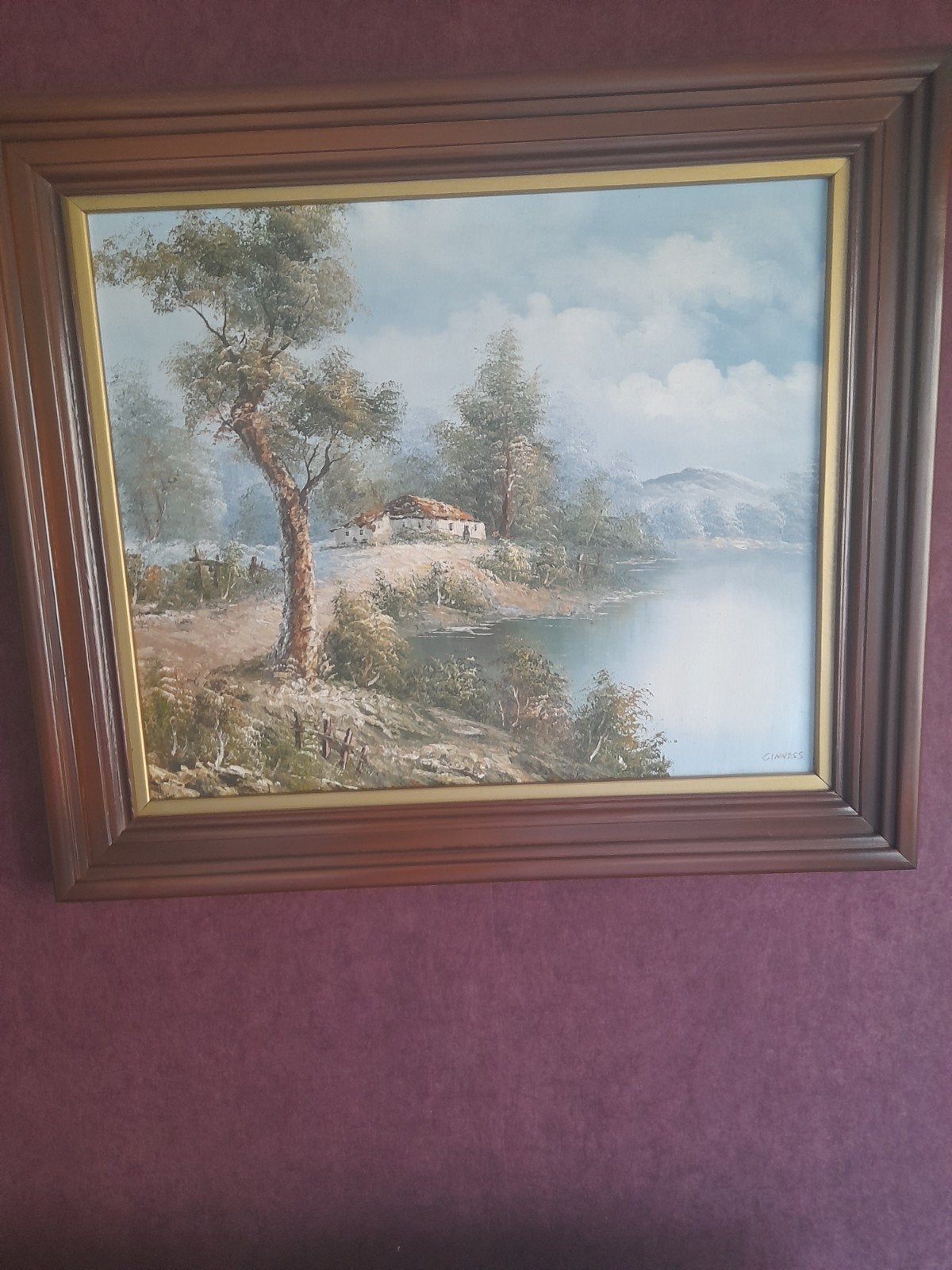 2 schilderijen, Ophalen