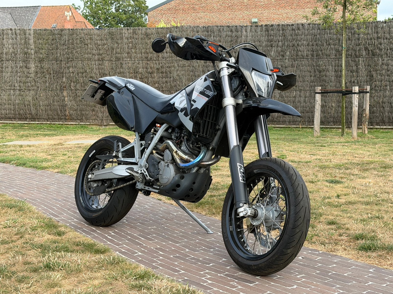 KTM 640 supermotard - akrapovic, Motoren, Bedrijf