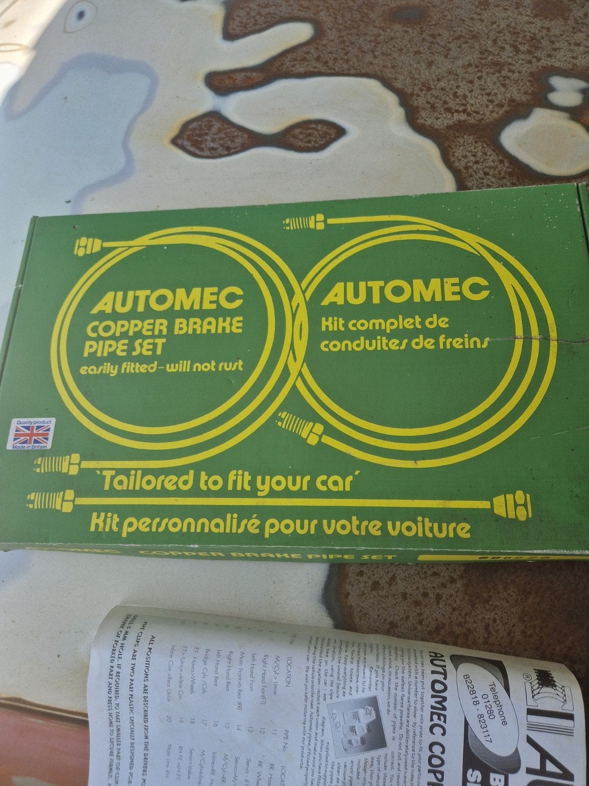 triumph spitfire, Enlèvement