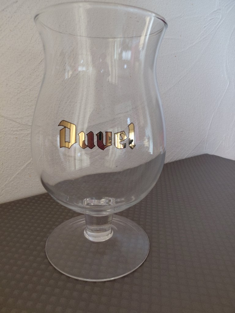 Duvel glas 3 Liter, Ophalen of Verzenden, Zo goed als nieuw, Bierglas