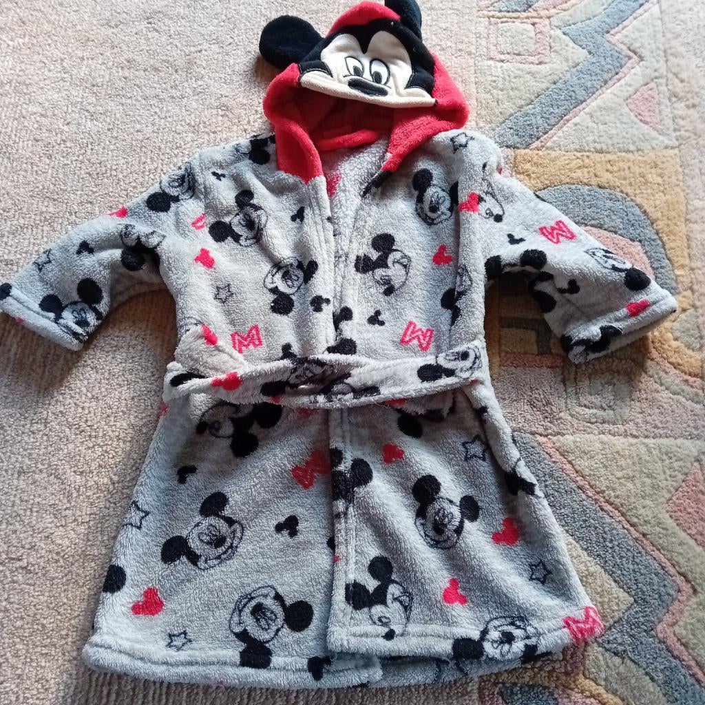 Kinder badjas disney Mickey Mouse 74/86, Ophalen