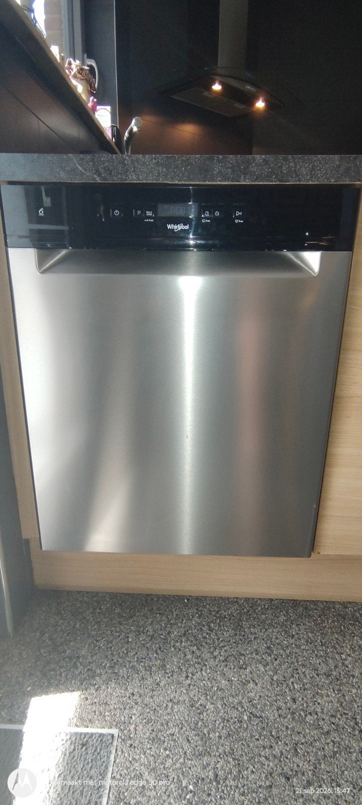 Whirlpool vaatwasser te koop, Electroménager, 85 à 90 cm, Enlèvement, Utilisé, À Poser