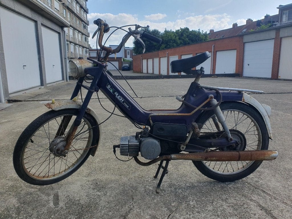 Bromfiets PUCH Maxi-S, Fietsen en Brommers, Ophalen, Puch, 49 cc, Klasse B (45 km/u)