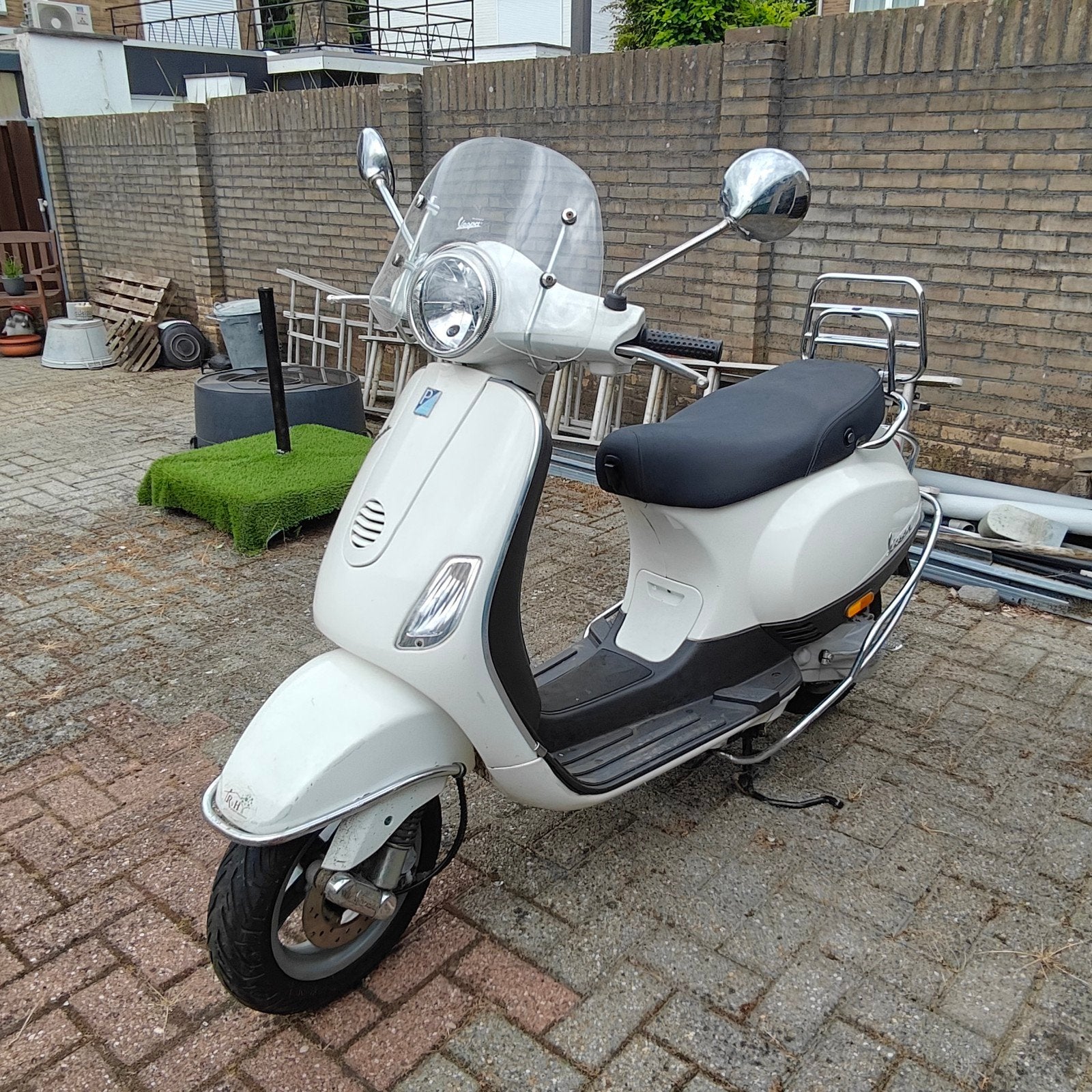 Vespa 50LX 4T 2010 Nederlands kenteken, Ophalen