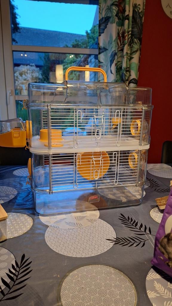 Cage Rody 3 Duo hamster, Ophalen, Gebruikt, Kooi, Hamster