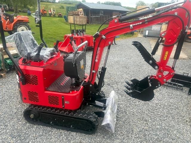 SUPER STUNT minigraafmachine met tal van gratis accessoires, Zakelijke goederen, Ophalen, Graafmachine