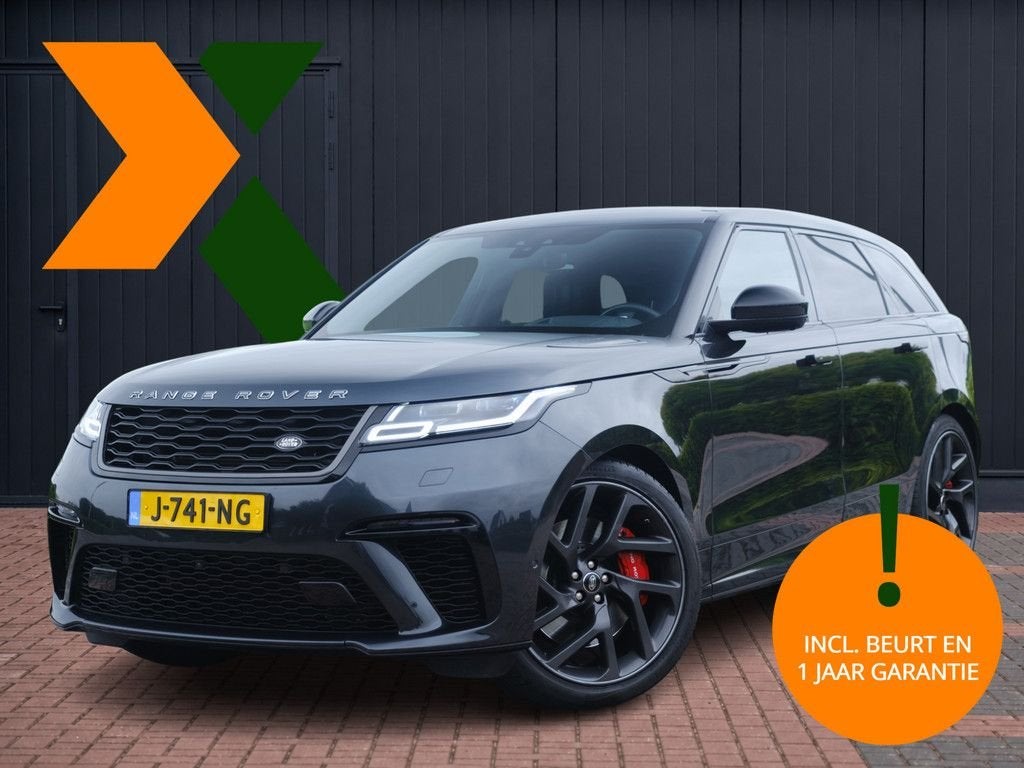 Land Rover Range Rover Velar 5.0 V8 SV Autobiography Dynamic, Auto's, Automaat, Zwart, Range Rover Velar, Bedrijf
