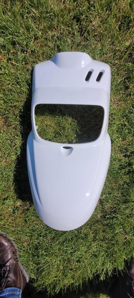 Pièce de carénage, face avant pour MBK Booster – BLANC, Vélos & Vélomoteurs, Pièces de cyclomoteur | Scooters, Enlèvement ou Envoi