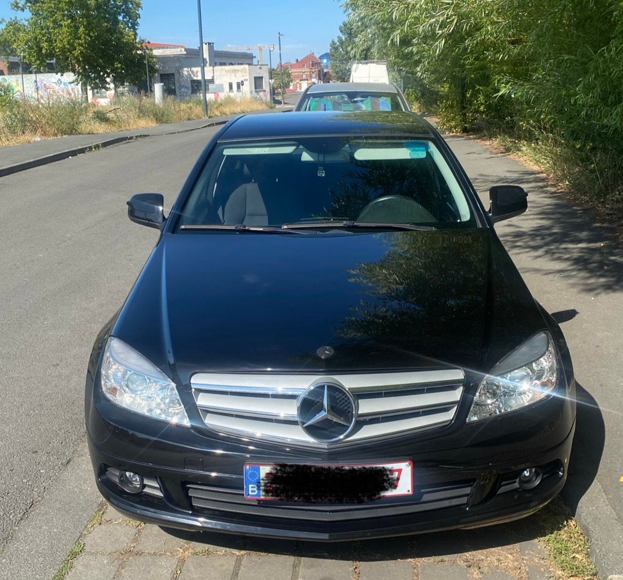 Mercedes C200 CDI Klasse C zwarte editie, Auto's, Particulier, C-Klasse, Zetelverwarming, Te koop