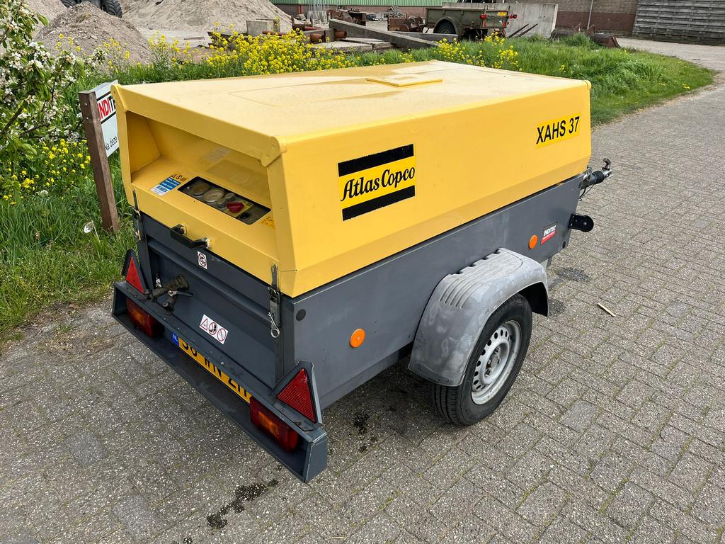 Atlas Copco XAHS37 mobiele diesel compressor 12 bar, Zakelijke goederen, Ophalen of Verzenden