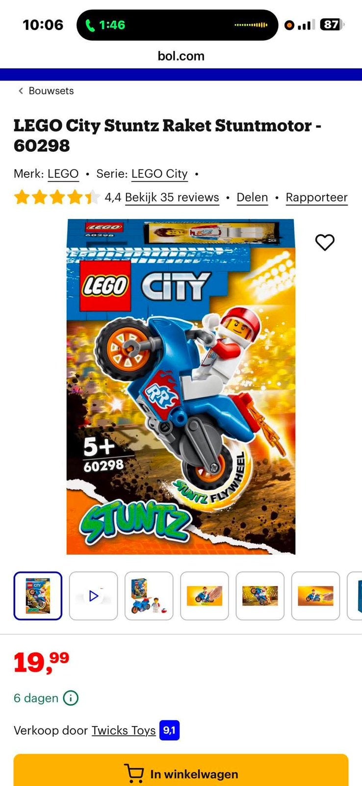 Lego, Enlèvement, Neuf
