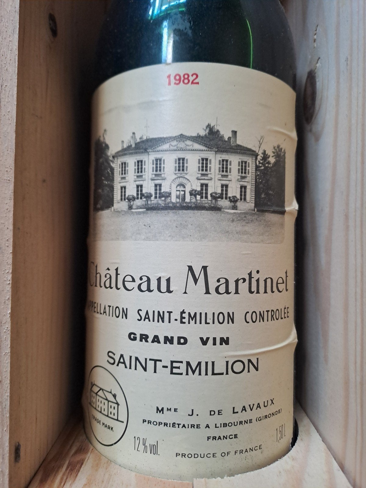 Chāteau Martinel 1982, Collections, Vins, Enlèvement, France