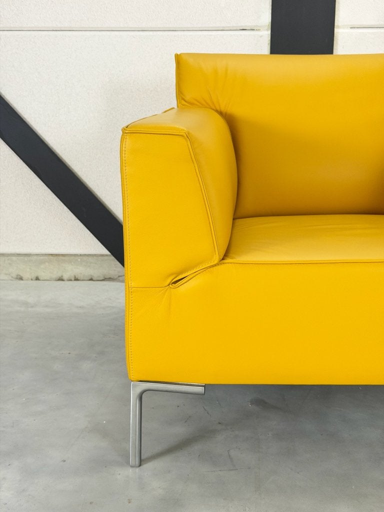 Fauteuils Bloq design on Stock - comme neufs - jaune ocre, 75 à 100 cm, Comme neuf, Enlèvement, 75 à 100 cm