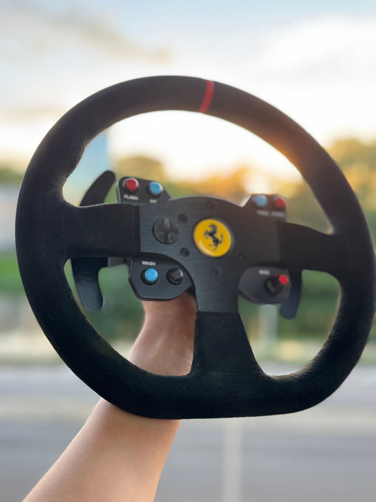 Thrunsmaster T300 Alcantara Edition, Enlèvement ou Envoi, Utilisé, Volant ou Pédales, PlayStation 4
