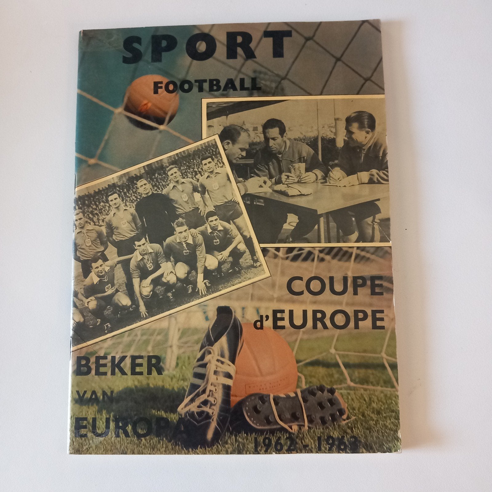 Album Sport football Beker van Europa 1962/63, Ophalen of Verzenden