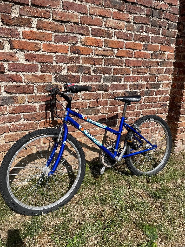 Vélo enfant 24 pouces à vitesses, Vélos & Vélomoteurs, Enlèvement, Utilisé, Frein sur jante, 20 pouces ou plus