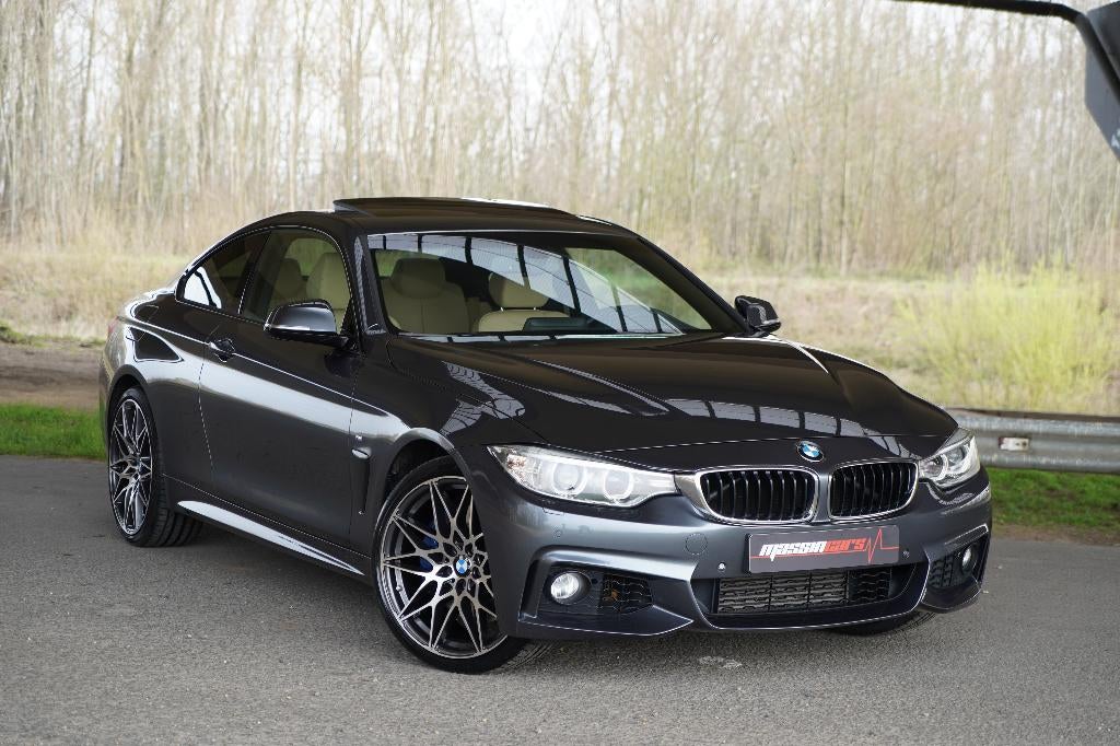 Prachtige BMW F32 435i xDrive M-Pakket 1STE EIGENAAR, Autos, Cuir, Argent ou Gris, Achat, Entreprise