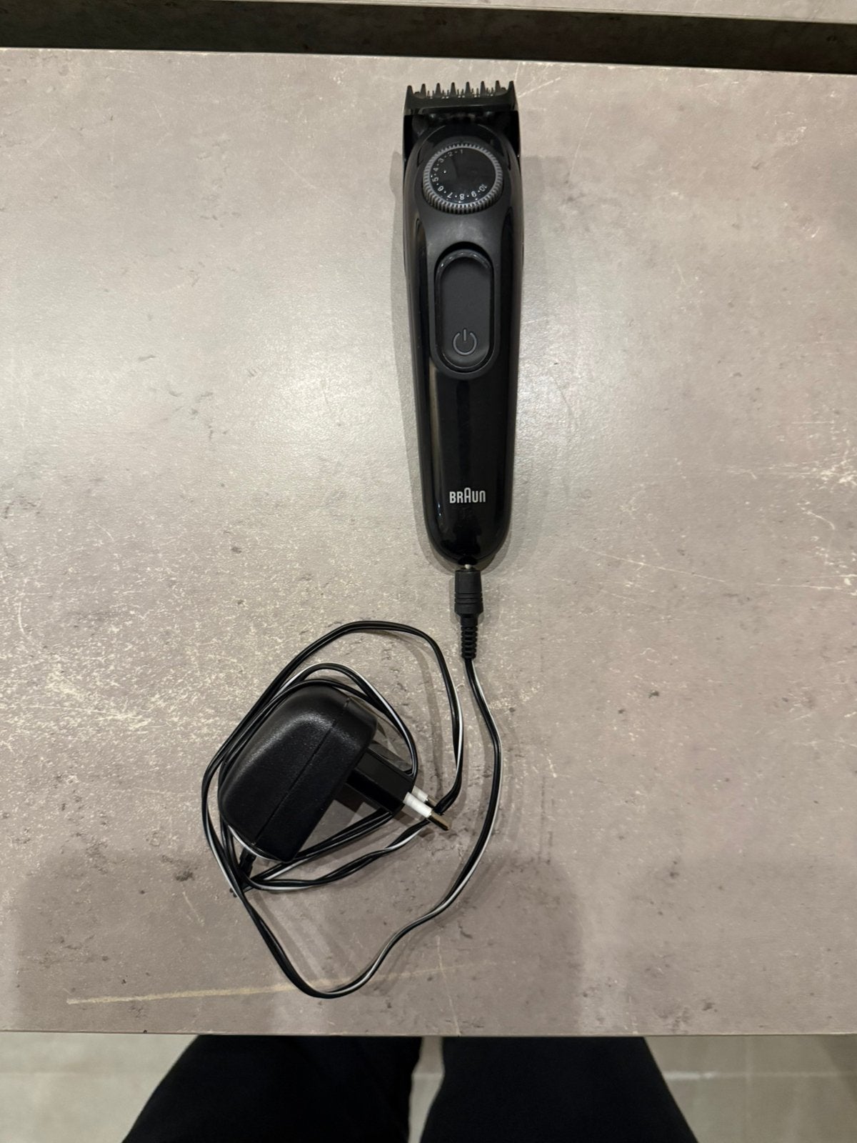 Braun baardtrimmer en tondeuse, Elektronische apparatuur, Ophalen of Verzenden, Zo goed als nieuw