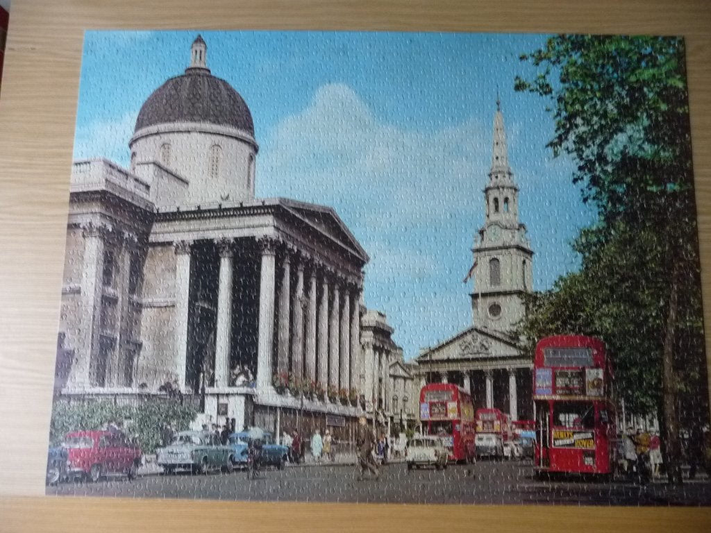 Puzzel 1500 stukjes €1, Hobby en Vrije tijd, Ophalen of Verzenden, 500 t/m 1500 stukjes, Gebruikt, Legpuzzel
