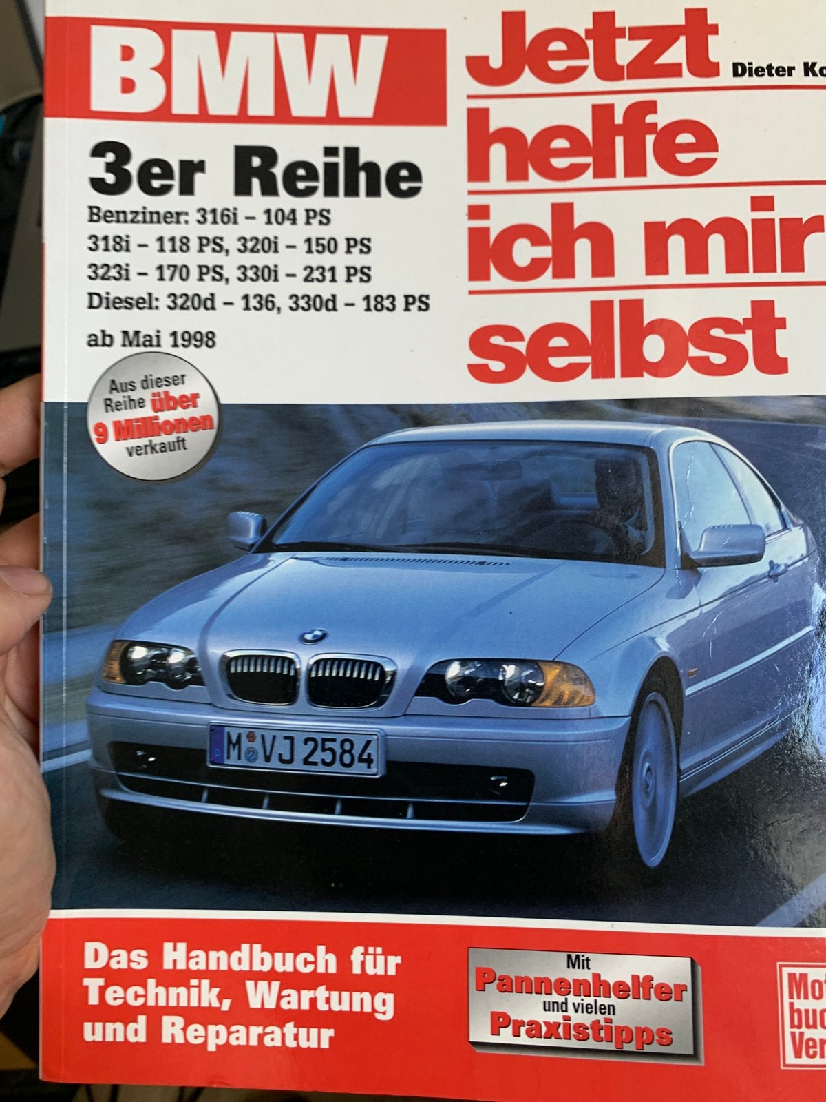 Reparatiehandboek voor BMW 3 reeks E46, Ophalen