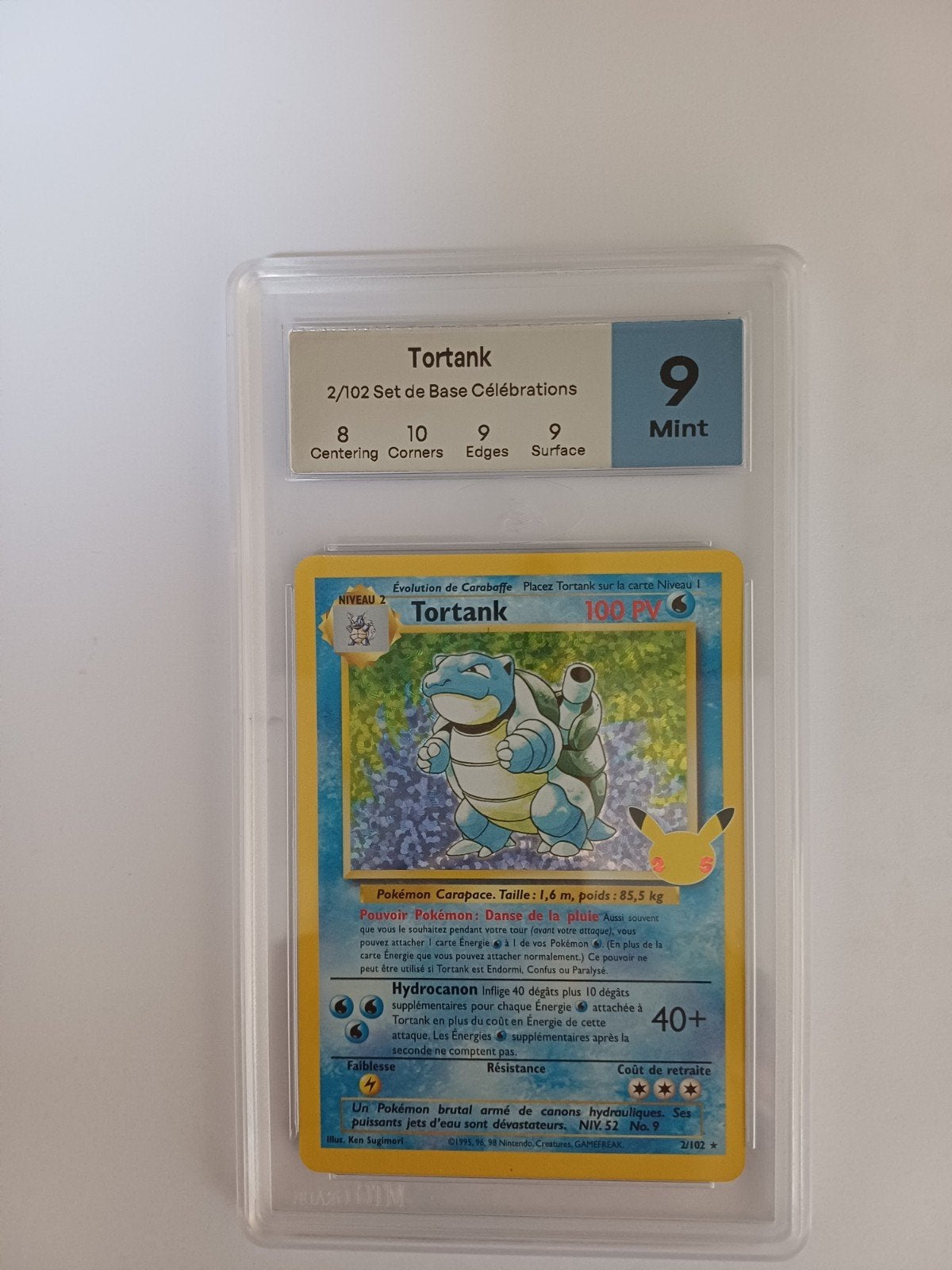 Tortank  MTG 9 mint set de celebration, Enlèvement ou Envoi
