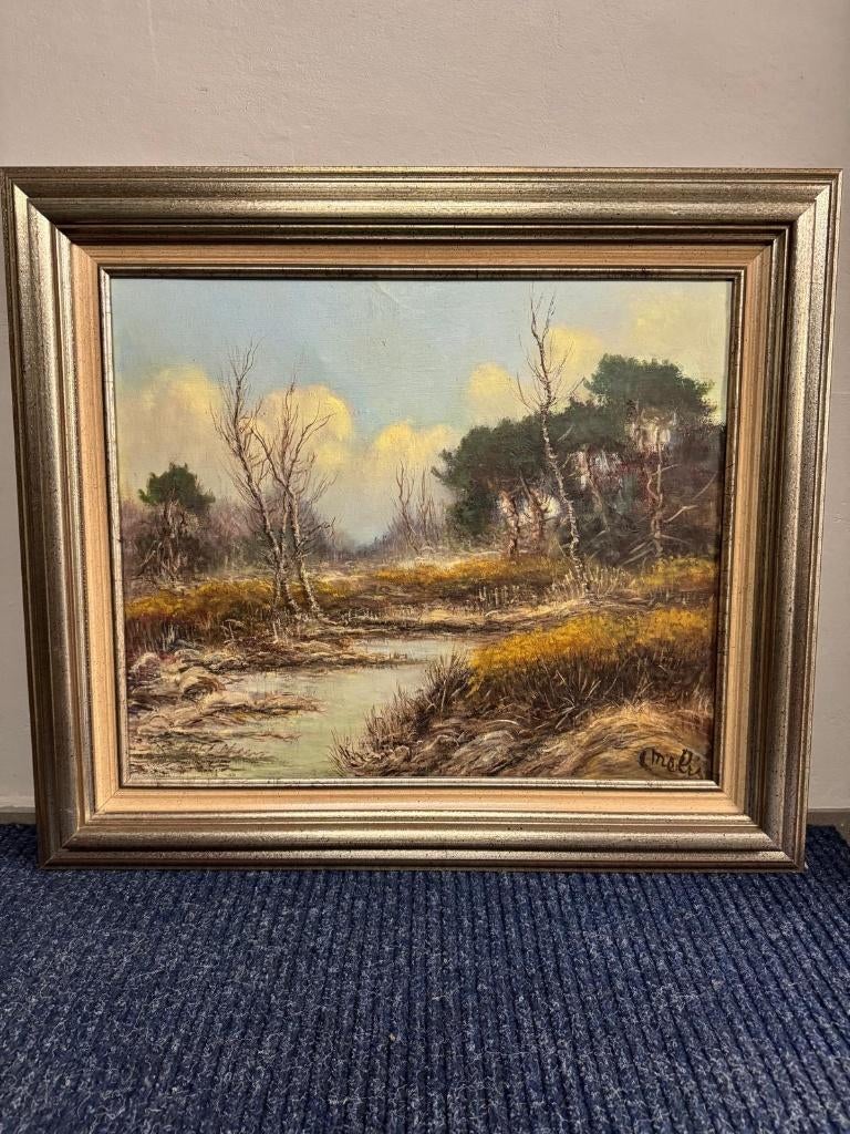 Schilderij Karel Melis, Ophalen
