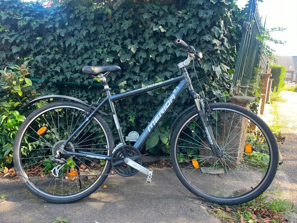 Merida Crossway 20 – 52cm – Shimano 3x8 – rijklaar, Autres marques, Vitesses, Frein sur jante, 49 à 53 cm