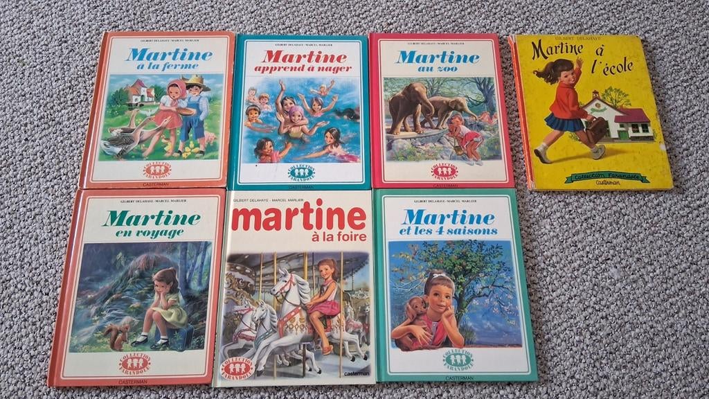 BD Martine - 7 numéros, Livres, Plusieurs BD, Enlèvement, Utilisé