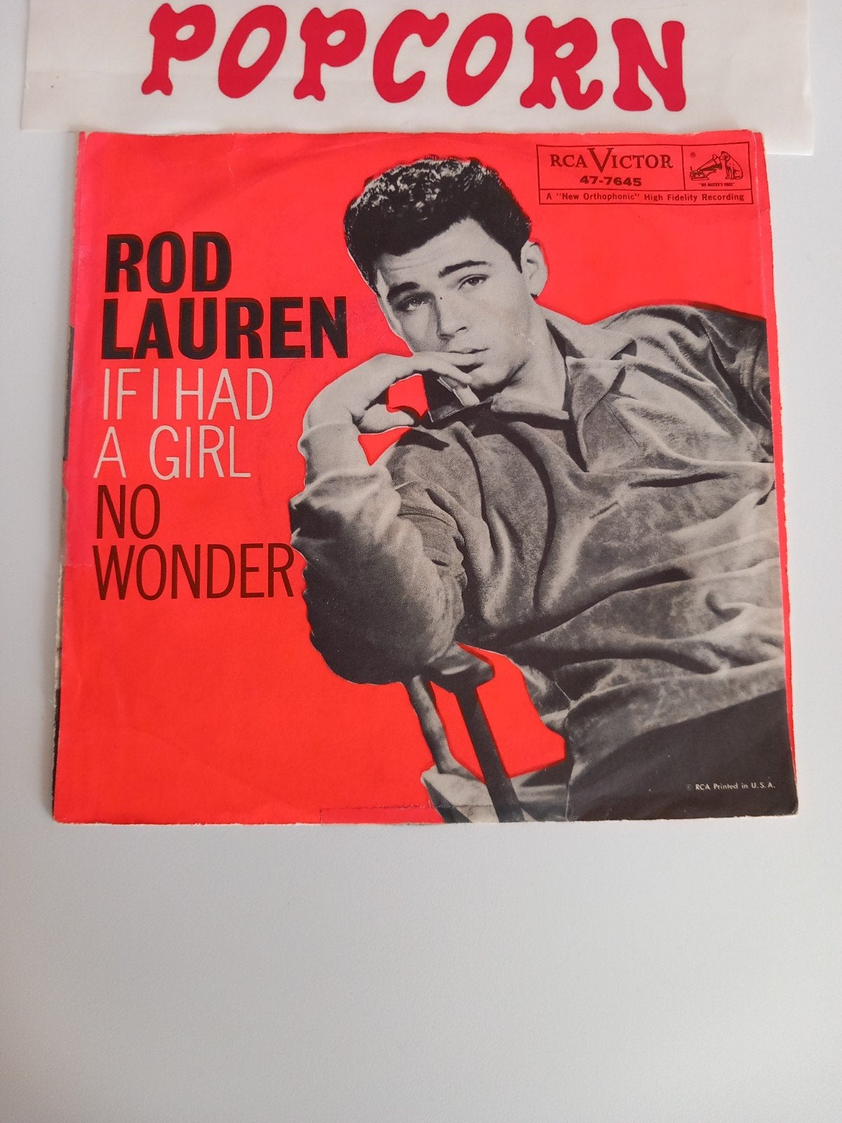ROD LAUREN. IF I HAD A GIRL. USA 45T, Ophalen of Verzenden