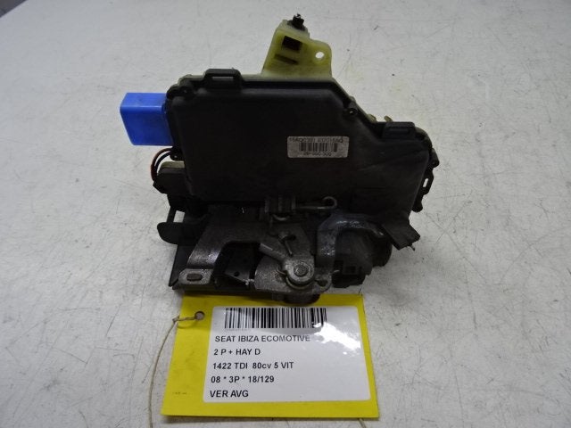 PORTIERSLOT LINKS VOOR Seat Ibiza III (6L1) (3B1837015A), Auto-onderdelen, Carrosserie, Seat, Voor, Links, Gebruikt