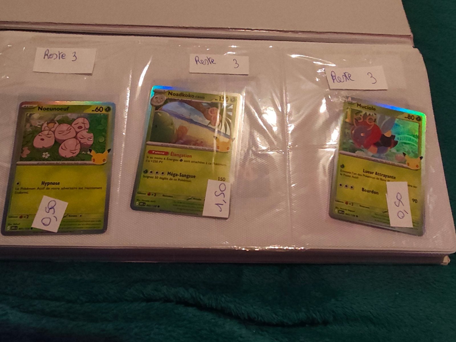 cartes Pokémon 30 ans, Enlèvement ou Envoi, Neuf, Cartes en vrac, Foil