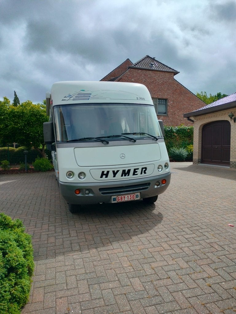 Mercedes mobilhome Hymer 700S 412 D, Integraal, Standaard zit, Ringverwarming, 7 tot 8 meter