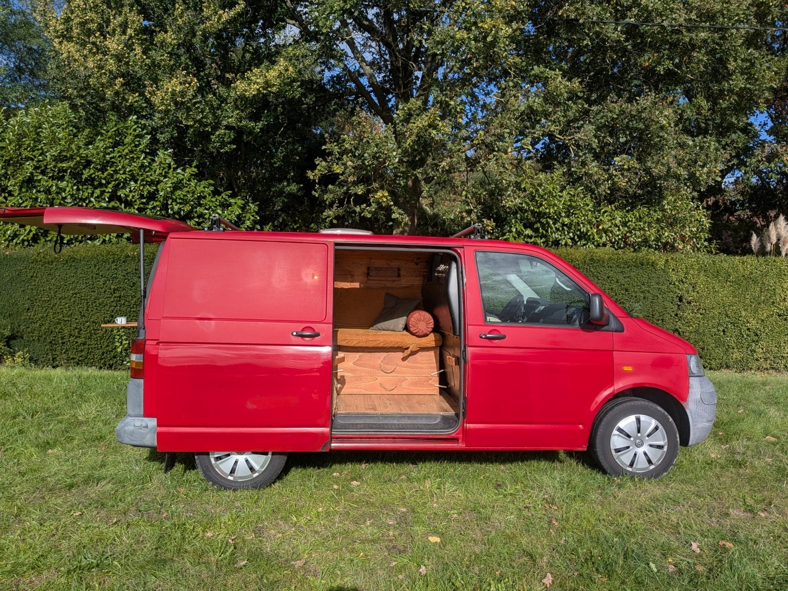 Camping-car Volkswagen Transporter T5, Caravanes & Camping, Autres marques, Jusqu'à 5 mètres, Diesel, Particulier