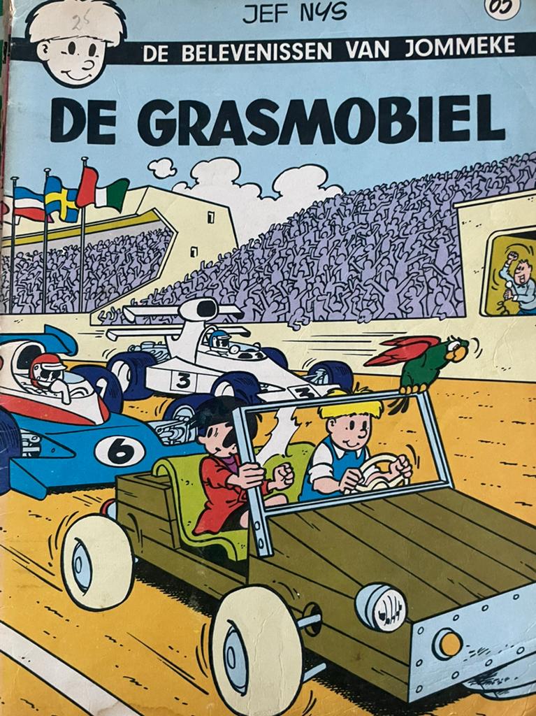 De grasmobiel, het 65ste album De belevenissen van Jommeke, Boeken, Stripverhalen, Ophalen of Verzenden, Gelezen
