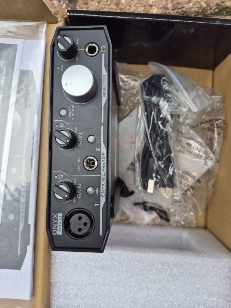 mackie audio interface onyx, TV, Hi-fi & Vidéo, Enlèvement, Comme neuf, Audio
