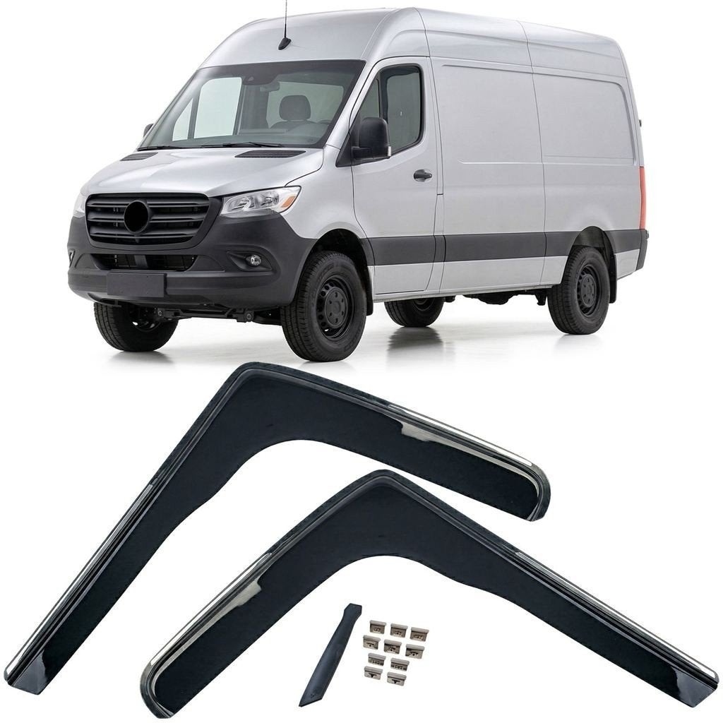 Zijwindscherm Voor Mercedes Sprinter 907 Zijwindschermen Zij, Auto diversen, Tuning en Styling, Verzenden