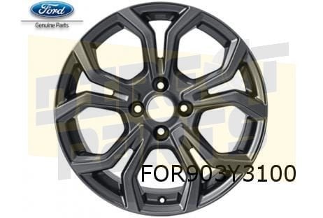 Ford Fiesta VII velg alu. 7J x 17" 7 spaaks Y-design (rock m, -, Verzenden, -, Nieuw