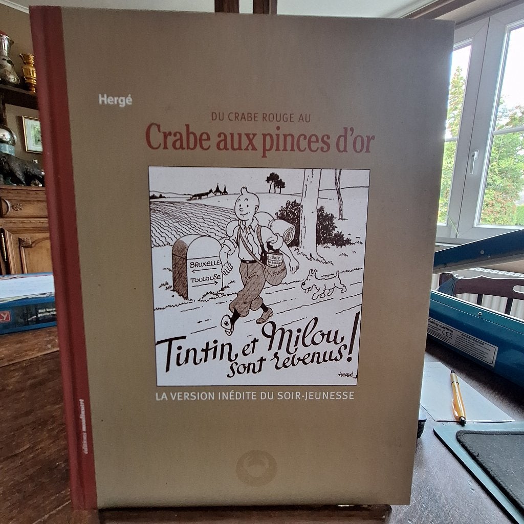 du crabe rouge au crabe aux pinces d'or, Une BD, Enlèvement ou Envoi, Utilisé, Hergé