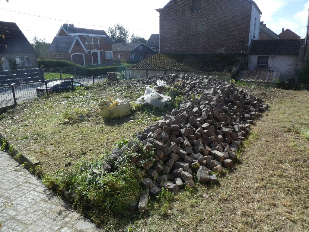 PAVES DE ROUTE EN GRES, Enlèvement, Utilisé, Autres types, Autres matériaux