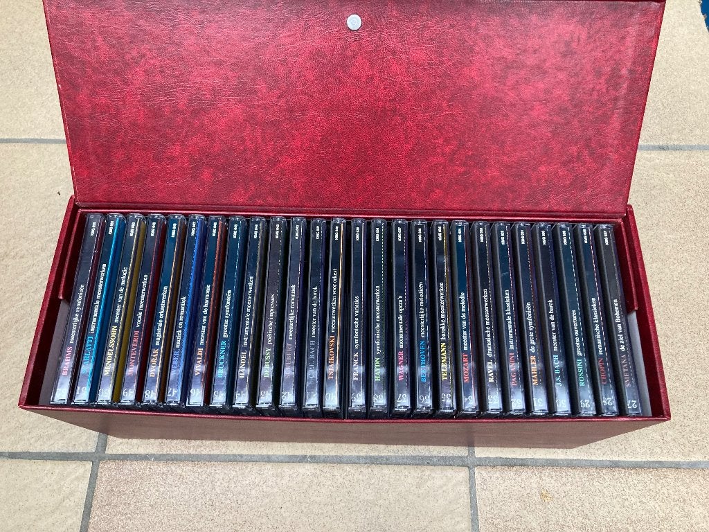verzamelbox klassieke muziek, Enlèvement ou Envoi, Comme neuf