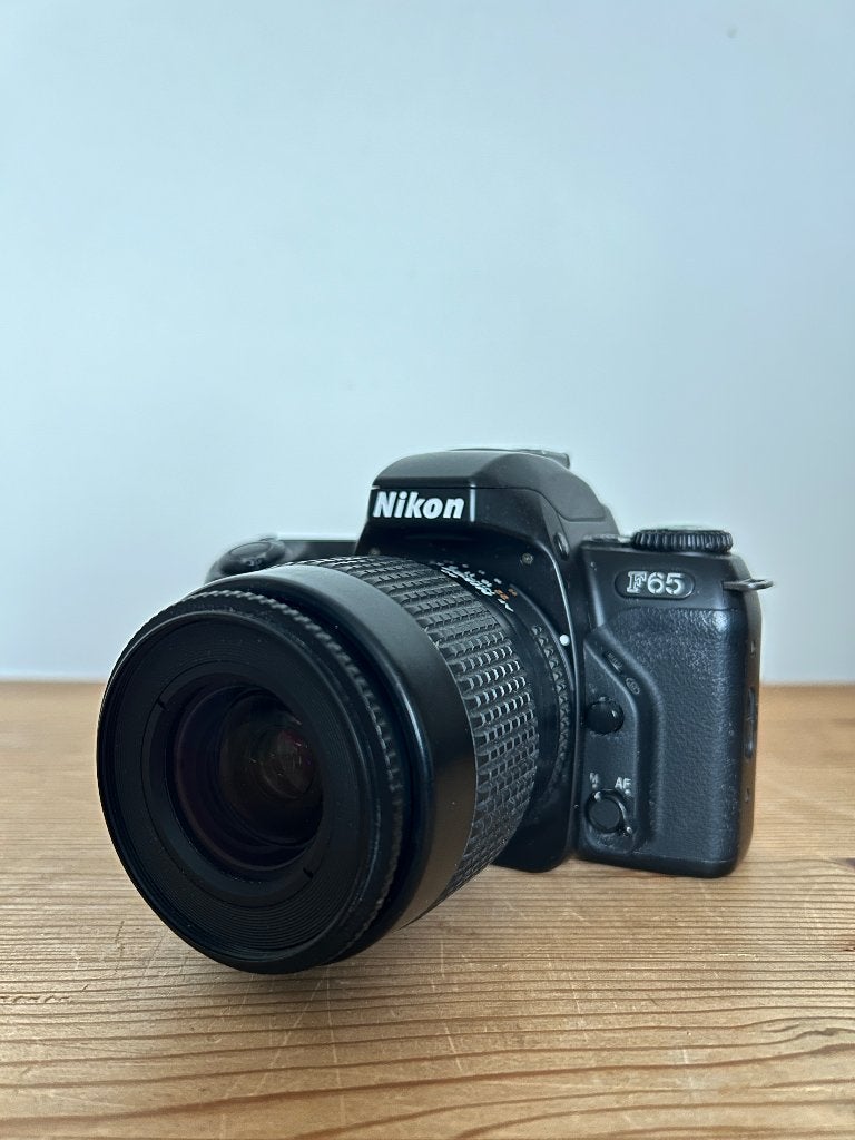 Nikon F65 + Nikon AF 35-80mm lens, Gebruikt, Spiegelreflex, Nikon, Ophalen of Verzenden
