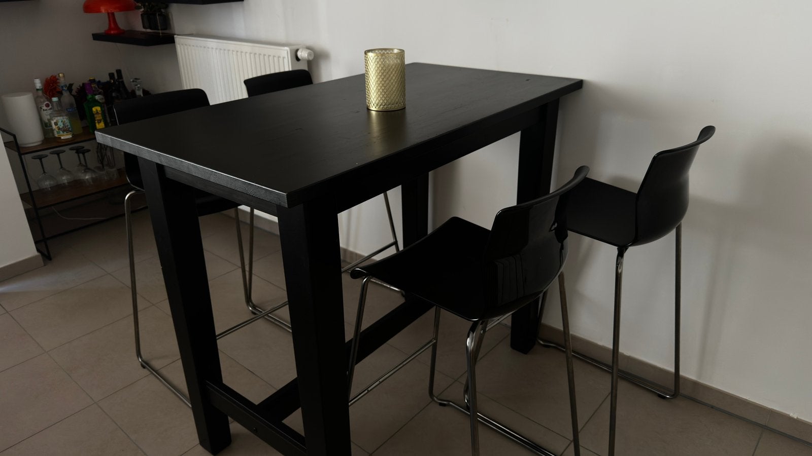 Ikea Eettafel Hoog Profiel, Ophalen, Gebruikt, 100 tot 150 cm, Hoog profiel