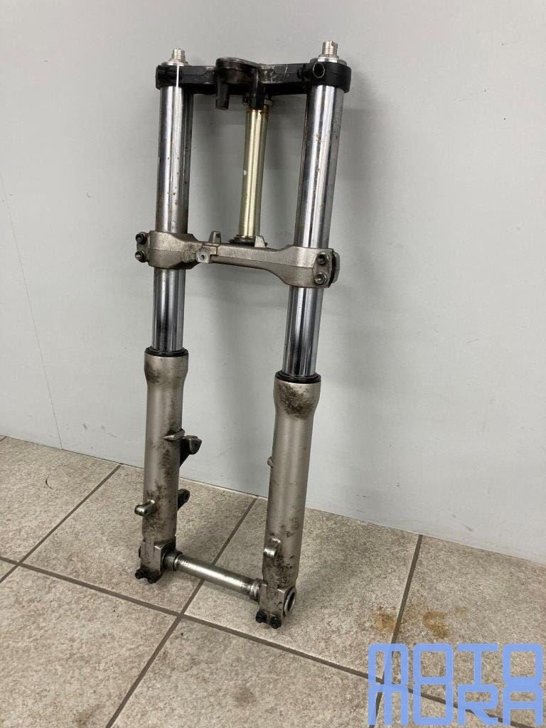 Vorvork met T-stuk en kroonplaat Suzuki GSXR 600 SRAD 1996 2, Motoren, Gebruikt, -, -, Ophalen of Verzenden