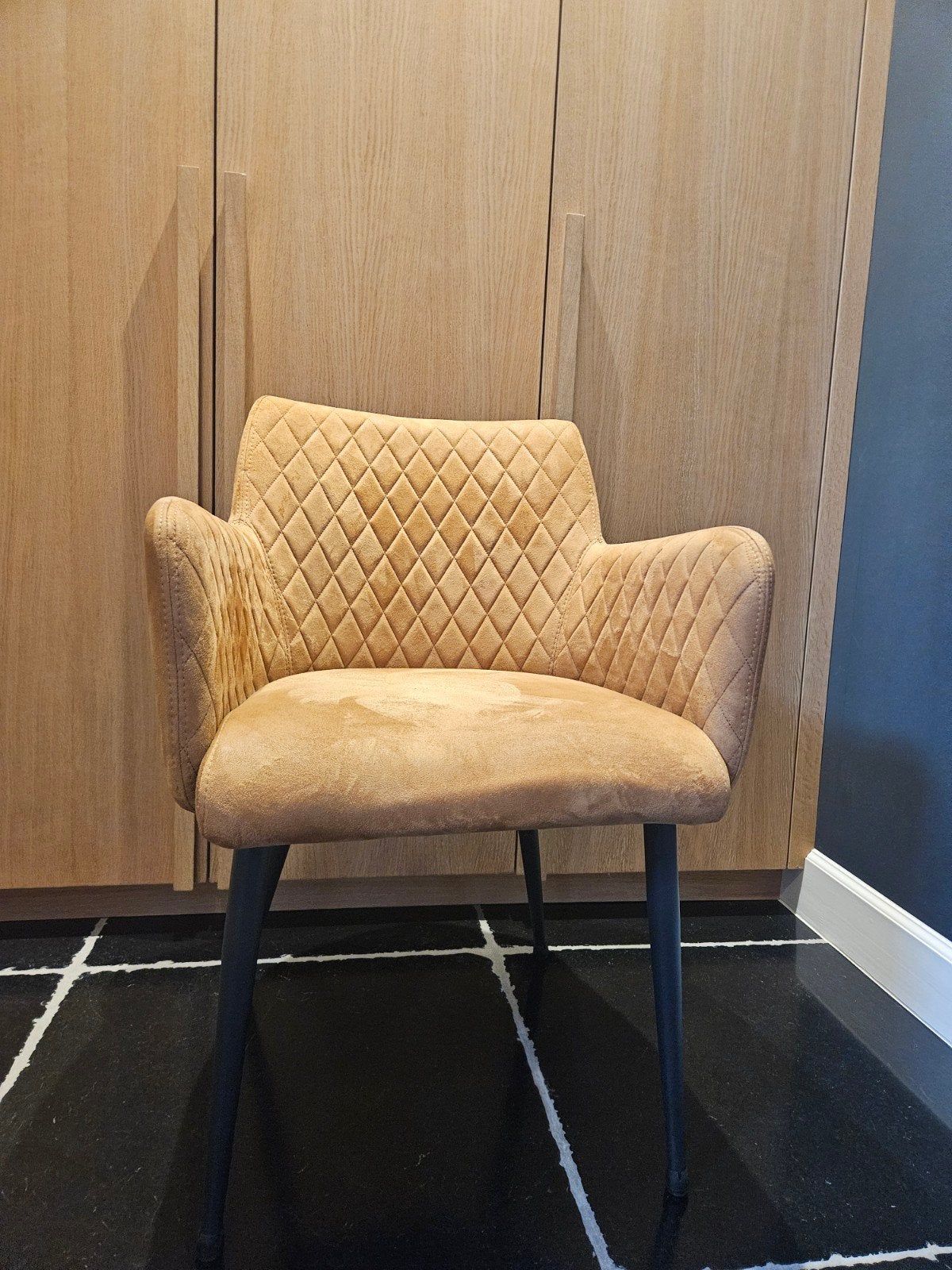 eetkamerstoelen cognac, Huis en Inrichting, Ophalen, Zo goed als nieuw, Bruin, Vijf, Zes of meer stoelen