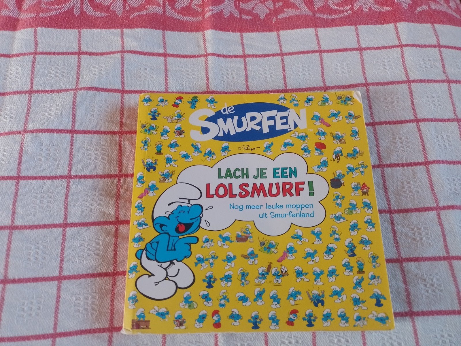 Peyo - Lach je een lolsmurf!, Enlèvement ou Envoi, Utilisé, Peyo