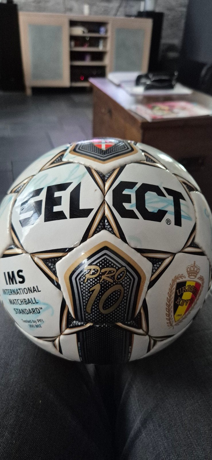 Ballon  football dédicacé, Enlèvement ou Envoi, Ballon