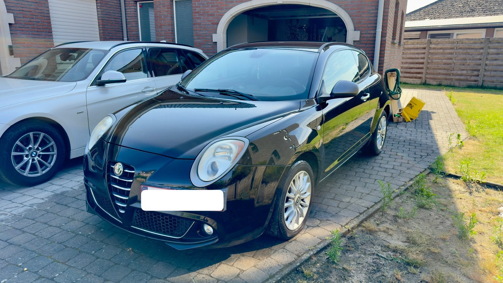 Alfa Romeo Mito - 181308km - bj 2013 - 2e eigenaar, Auto's, Euro 5, Stof, Zwart, Zwart