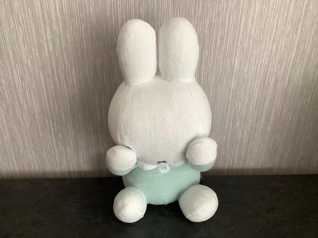 Nijntje kiekeboe pluche character (26 cm) (Tiamo), Kinderen en Baby's, Groen, Konijn, Nijntje, Ophalen of Verzenden