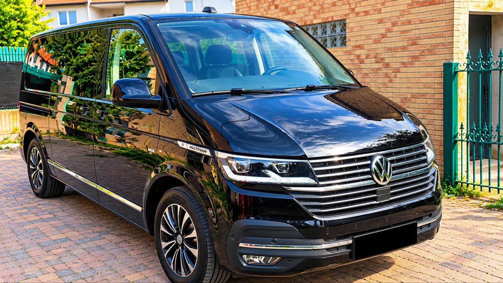 vw multivan, Cuir, Achat, USB, Noir