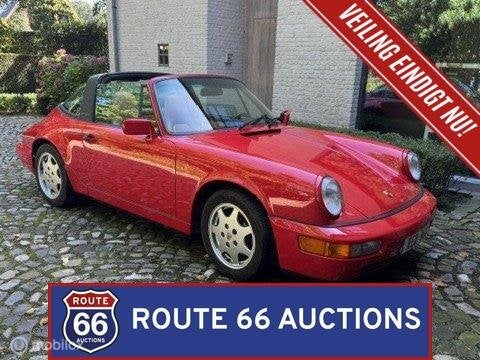 Porsche 911 Carrera 2 Targa | 1991 | Route 66 Auctions, Achat, Entreprise, Boîte manuelle, Autre carrosserie